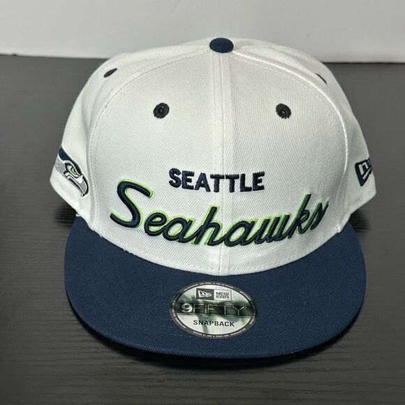 NFL Seattle Seahawks New Era Sparky Original 9Fifty Snapback Hat - Picture 2 of 10